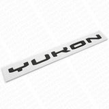 2021+ GMC Yukon Rear Liftgate Nameplate Letter Badge Emblem AT4 XL Matte Black