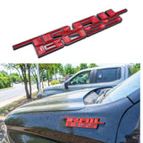 1 x Red Black 2000-2024 Silverado Z71 Trailboss Emblem Badge Nameplate