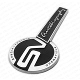 3D Fashion Metal SV Autobiography Emblem Car Decal Badge Sticker Auto Decoration
