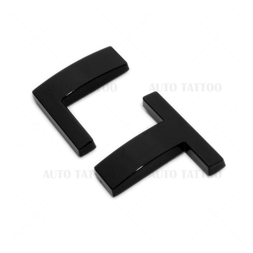 Chevy Equinox LT Liftgate Nameplate Letter Logo Badge Emblem Sport Gloss Black