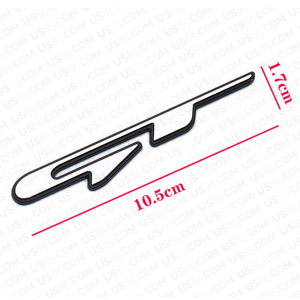 3D Fashion ABS GT/GT Line Car Decal Badge Emblem Sticker for Kia Auto Decoration