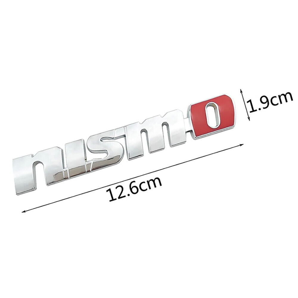 3D Fashion Metal Nismo for Front Grill or Fender Tailgate Car Decal Sticker