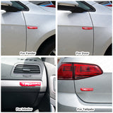 2x Mini TRD Pro Fender Door Tailgate Badge Logo Emblem Silicone Decoration Sport