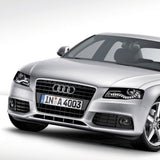 09-12 AUDI A4 S4 OEM Chrome Front Grille Sign Rings Badge Logo Emblem Sport