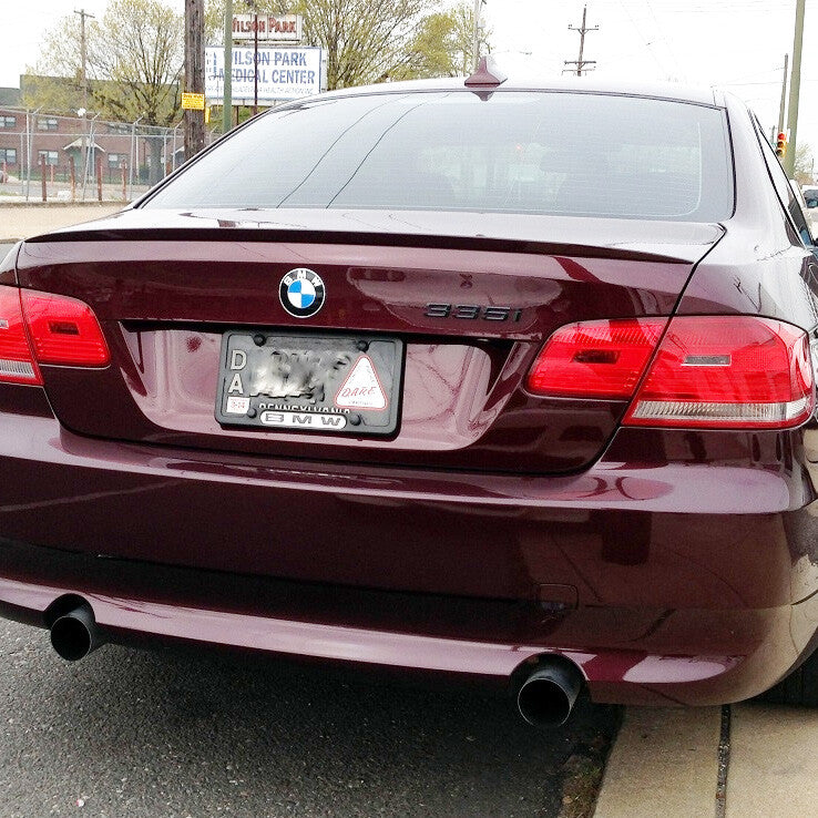 Matte Black 335i Letter Logo Emblem Badge Car Trunk Lid M Series Performance