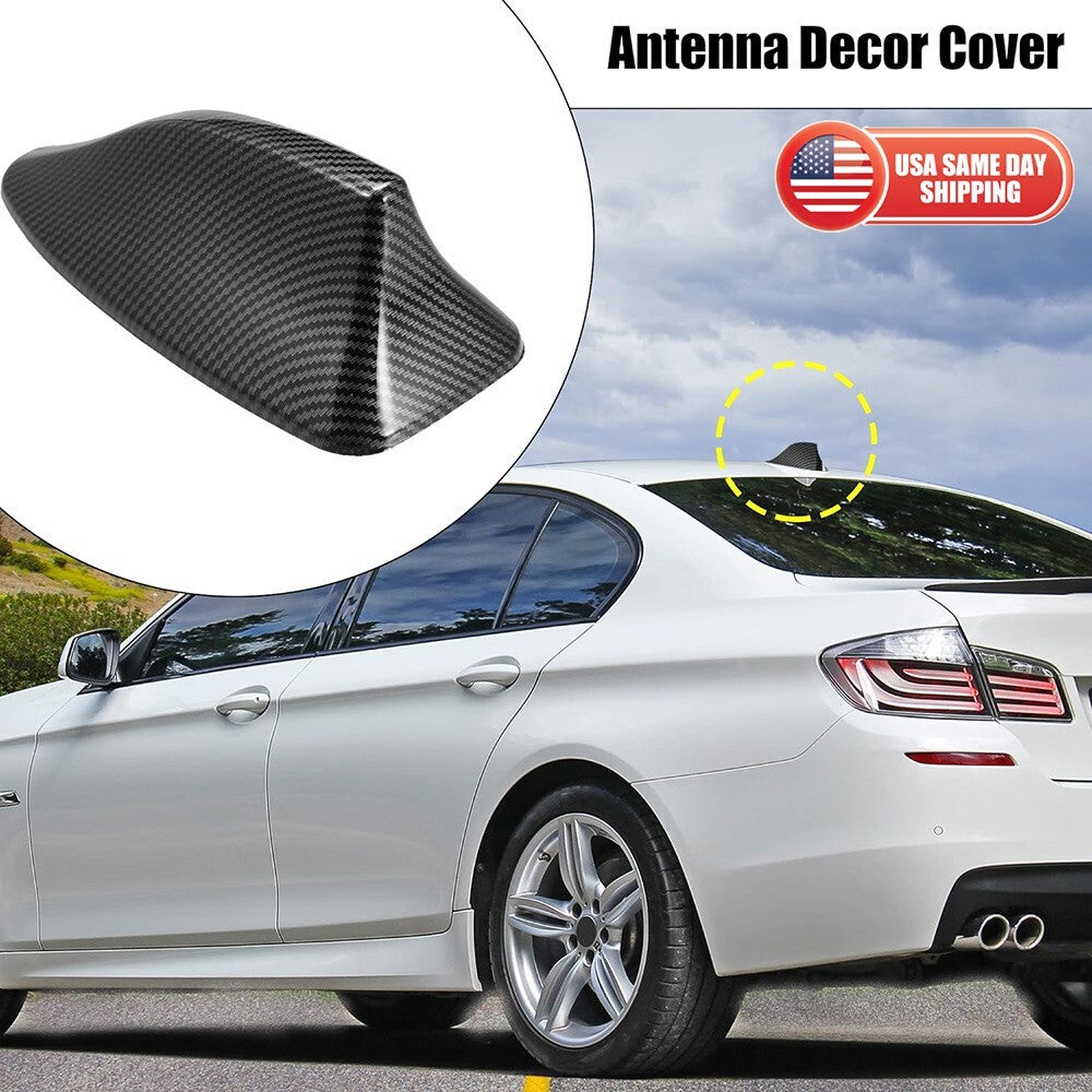 11-17 BMW 5 Series F10 F11 F01 F02 M5 Carbon Fiber Pattern Antenna Trim Cover