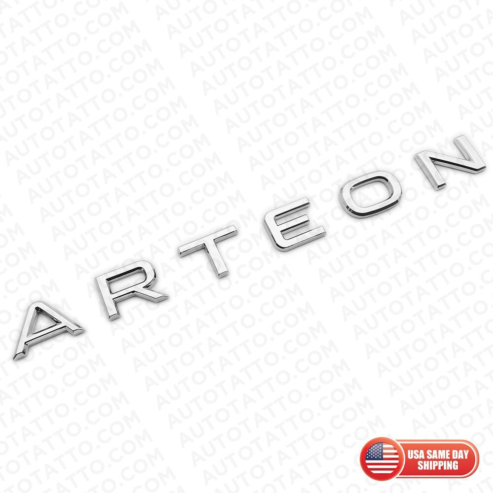 For ARTEON Rear Truck Boot Lid Nmaeplate Badge Emblem Sport Chrome