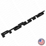 Toyota 05-16 Tacoma PreRunner Letter Gloss Black Tailgate Emblem Badge Nameplate