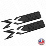 2x GMC Sierra X31 Off Road Truck Bed Decal Badge Logo Emblem Nameplate Blackout