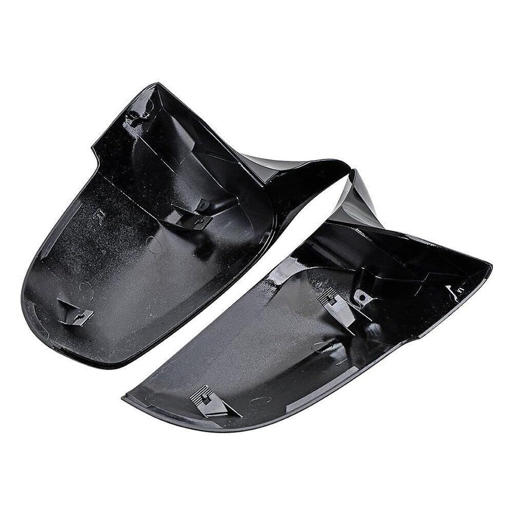 Gloss Black Side Mirror Cover Cap for 14-18 BMW F01 F06 F12 F13 F10 F11 F18 LCI