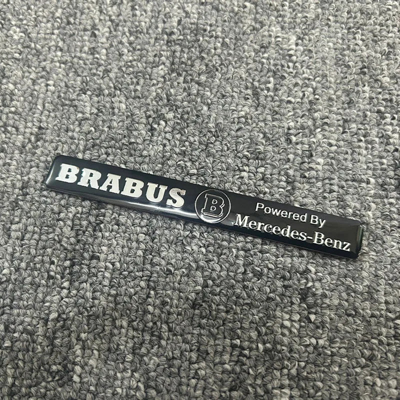 Car Emblem Sticker For Mercedes Benz AMG Brabus Maybach Smart W204 GLC CLA GLK