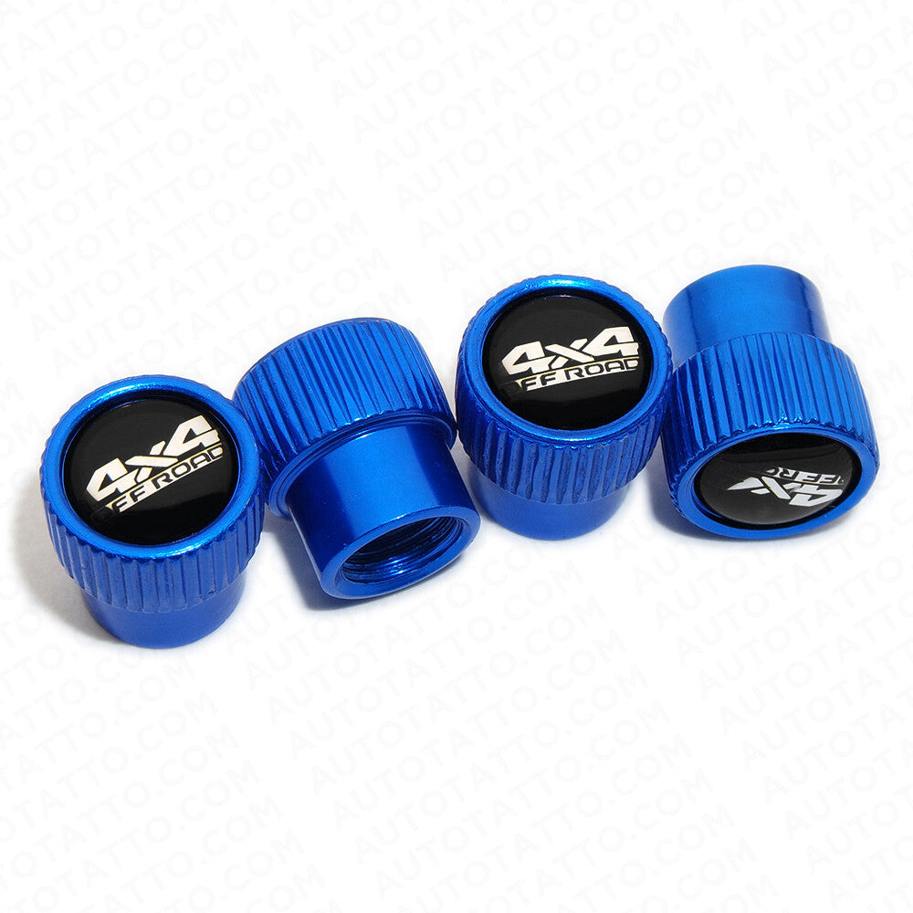 For Toyota 4x4 Off Road Roundel Car Wheels Tire Air Valve Caps Stem Dust Cover