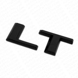 19-22 Gloss Black Silverado 1500 Tailgate LT Letter Logo Emblem Badge Z71 4x4