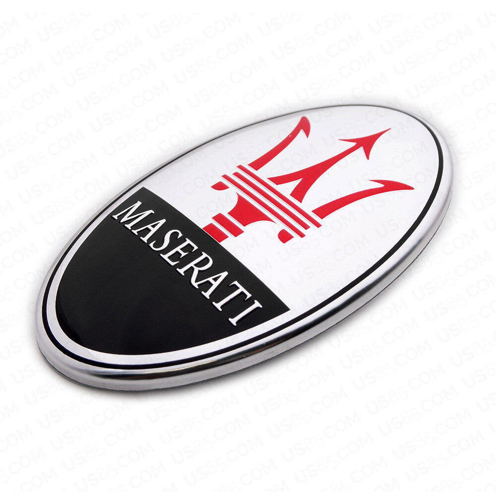 Maserati Ghibli Quattroporte Granturismo Front Bumper Logo Emblem Badge Black