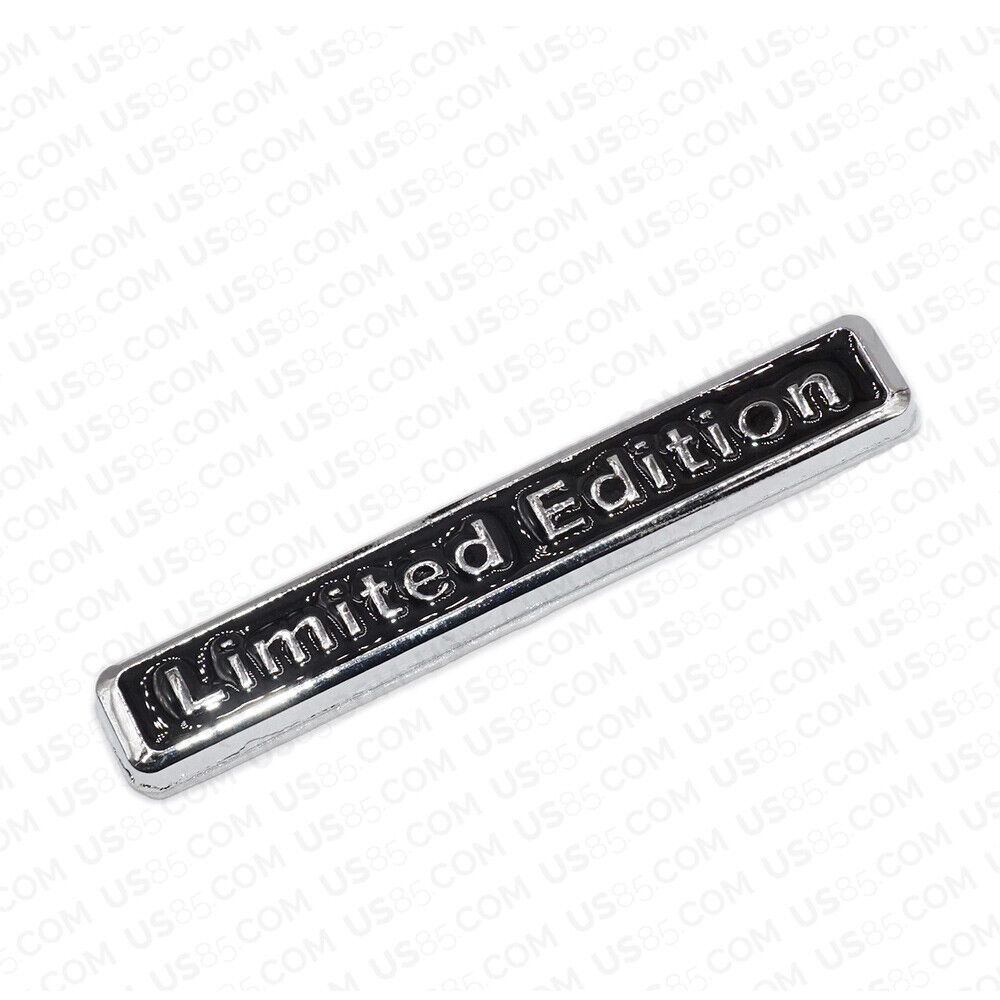 Universal 3D Fashion Metal Limited Edition Car Decal Badge Sticker Decoration