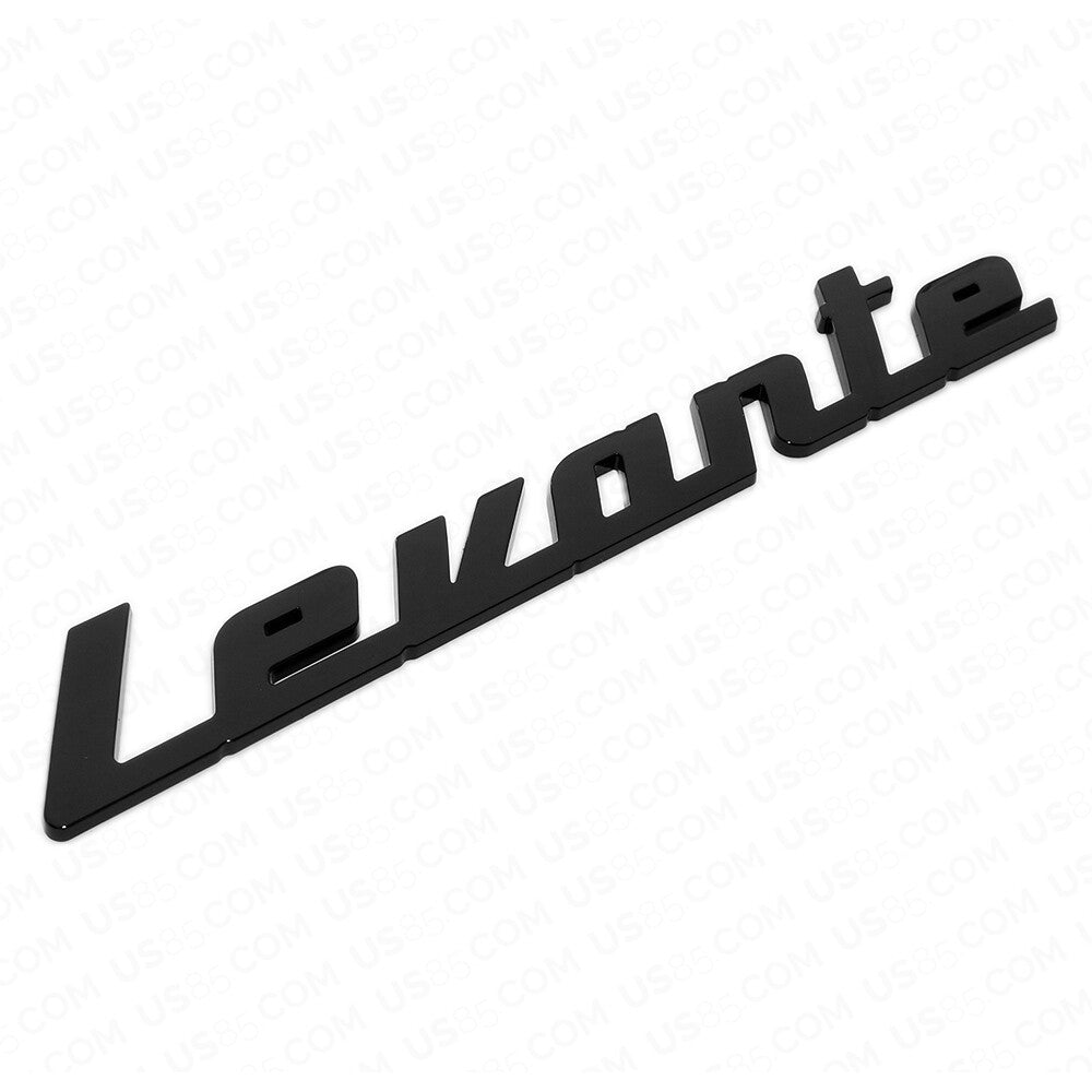 For Maserati Gloss Black Levante Liftgate Nameplate SUV Logo Emblem Badges Sport