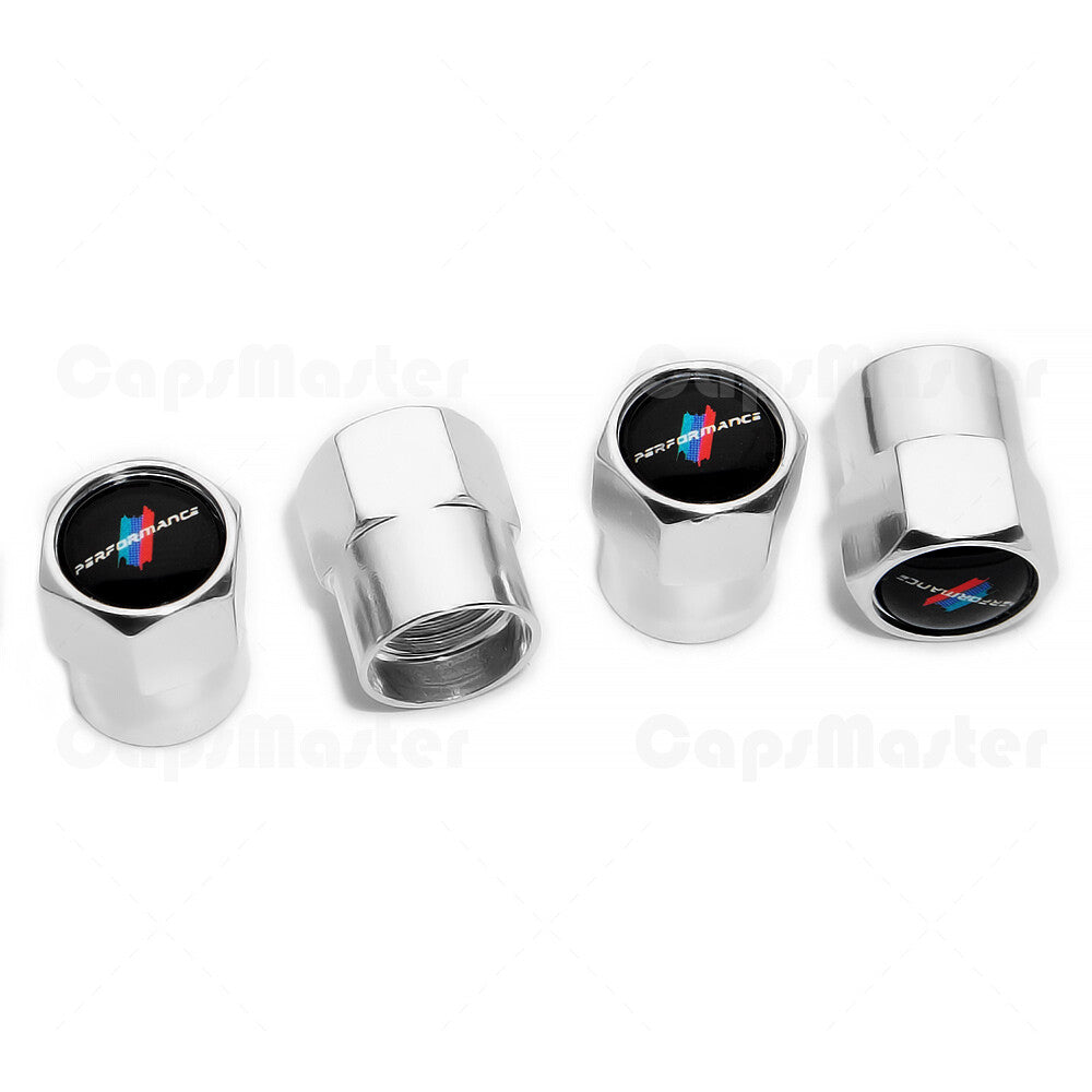 Fit Bmw M Performance Car Wheels Tire Air Hex Valve Caps Stem Dust Cover Sport