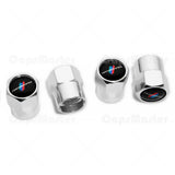 Fit Bmw M Performance Car Wheels Tire Air Hex Valve Caps Stem Dust Cover Sport