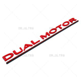 Tesla Rear Liftgate Lid Dual Motor Performance Nameplate Logo Badge Emblem Sport