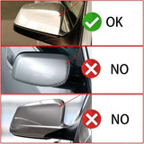 Gloss Black Side Mirror Cover For 2007-2013 BMW E60 F07 F10 E63 E64 F12 F13