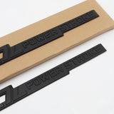 For Super-Duty 6.7L Powerstroke Diesel Black Lower Door Emblems PC3Z-9942528-B