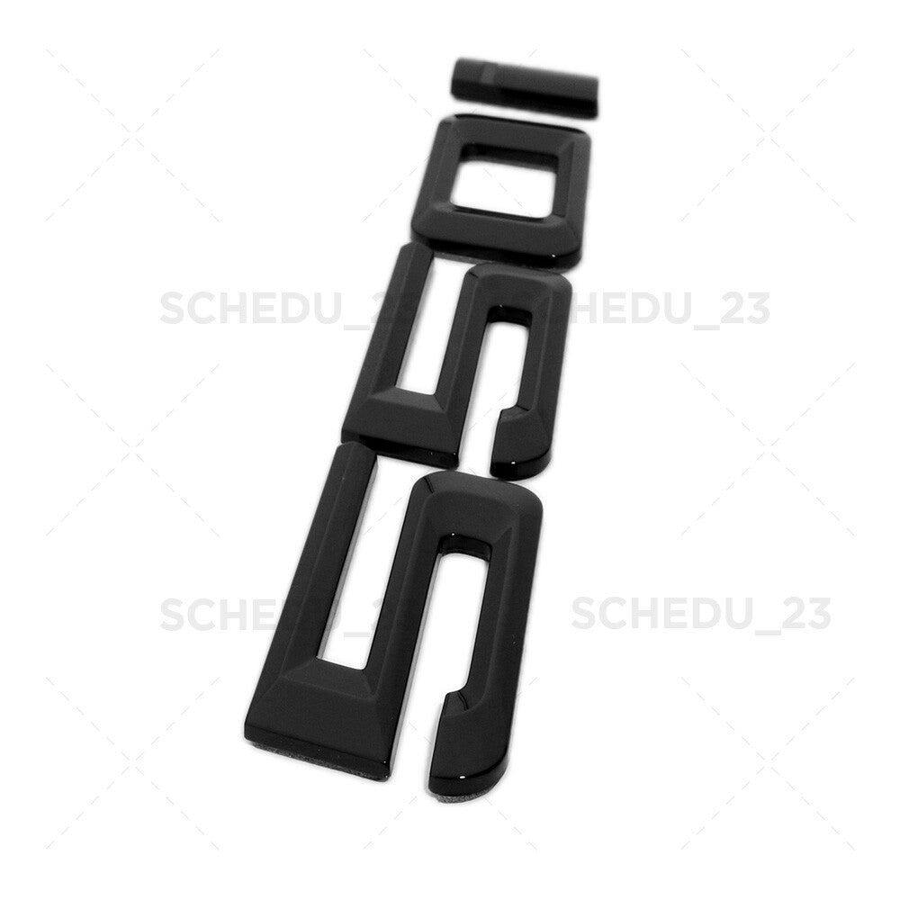 10-17 Gloss Black 5 Series 550i Trunk Lid Letter Emblem Badge M Performance F10
