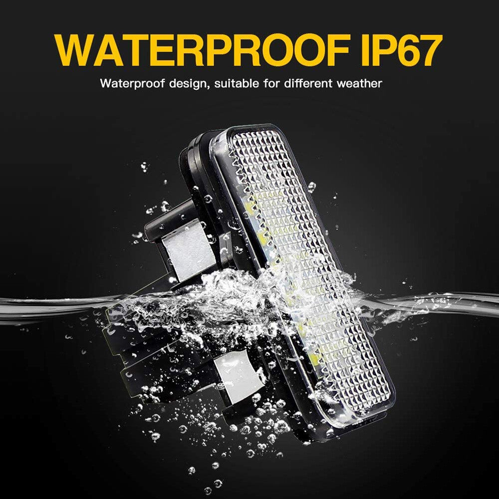 2x No Error LED License Plate Lights For Mercedes-Benz W203 W211 W219 R171 CLS