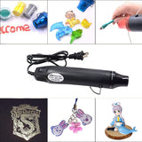 Multifunction Light Weight Heat Tool Safty Hot Air Cool Wind Heat Gun w/ Holder