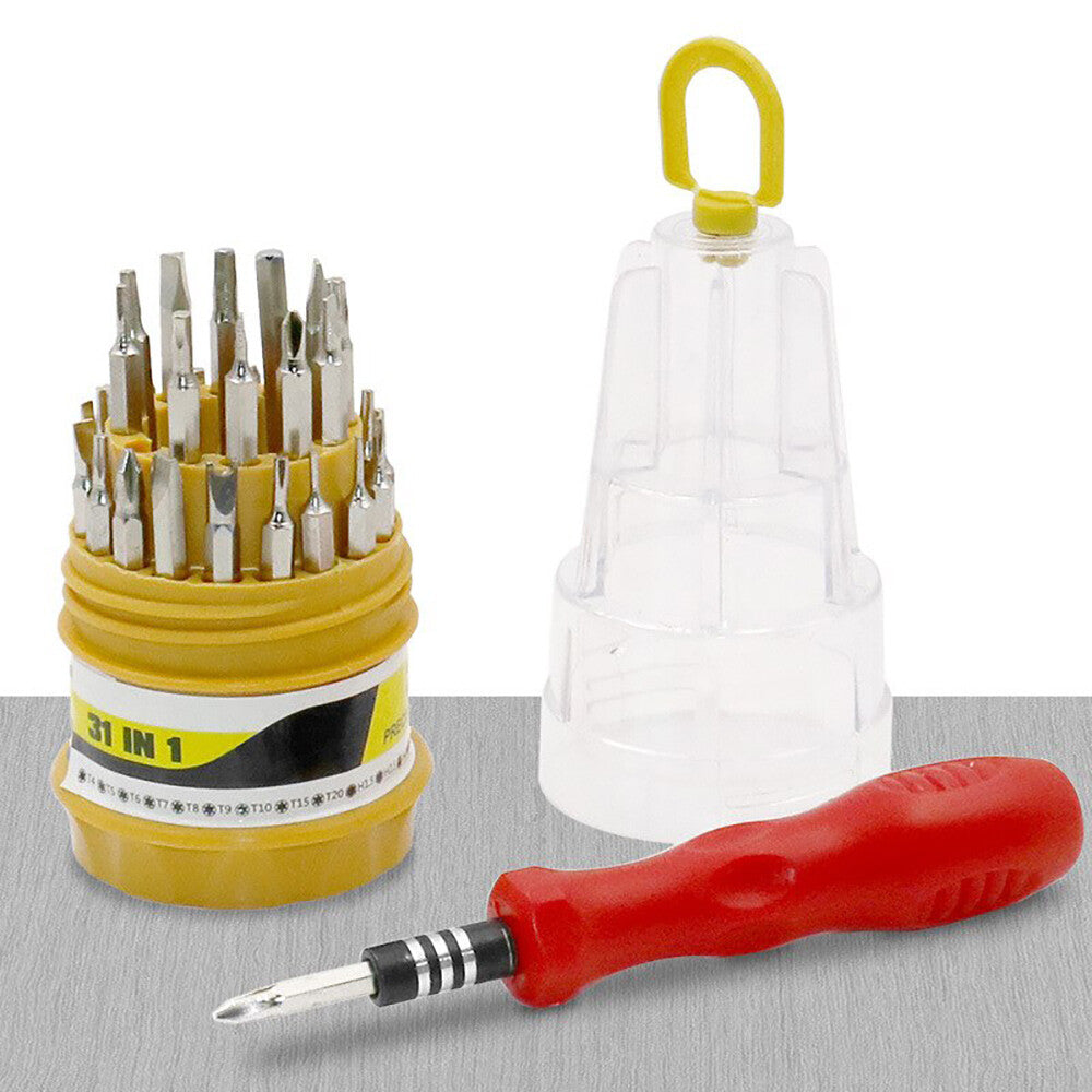 31in1 Screwdriver Set Magnetic Mini Tools for Phone Watch Laptop Glasses Repair