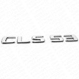19-21 Mercedes-Benz CLS 53 CLS53 Letter Emblem Trunk Logo Badge AMG Sport Chrome