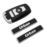 2x For BMW Urban Logo Emblem Badge Car Side Fender M Series Performance Sport