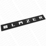 2x 19-20 Chevrolet Blazer Front Side Door Letter Nameplate Badge Emblem Chrome
