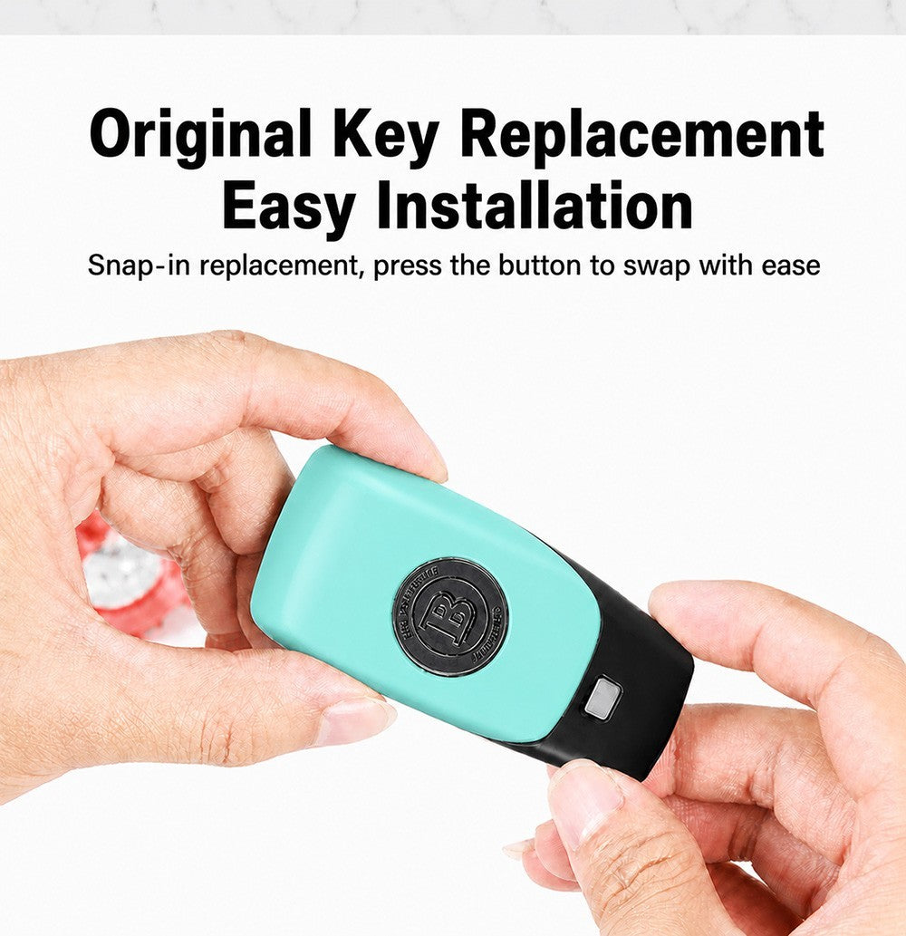 Remote Smart Key Back Cover Shell Case For Mercedes Benz 16-21 AMG A C E S-Class