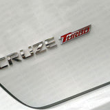 3D Fashion Metal Turbo Car Decal Badge Emblem Sticker for Auto Decoration