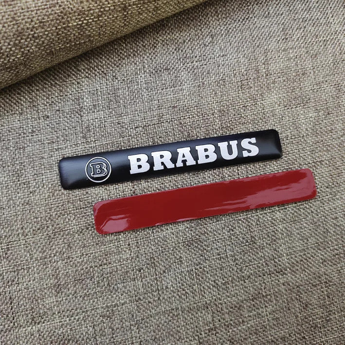 Car Emblem Sticker For Mercedes Benz AMG Brabus Maybach Smart W204 GLC CLA GLK