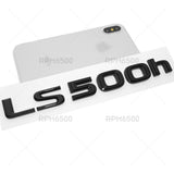 Lexus Rear Turnk Lid LS 500h Letter Logo Badge Emblem Car Replace Gloss Black