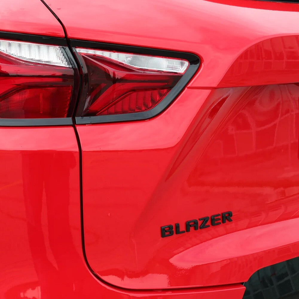19-23 Chevrolet Blazer Rear Liftgate Gloss Black Letter Nameplate Badge Emblem