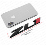 Chevy Camaro ZL1 Rear Bumper Letter Logo Emblem Badge Sticker Sport Black Red