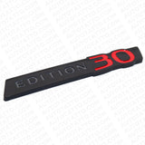 For Infiniti EDITION 30 Rear Trunk Lid Badge Emblem Nameplate Sport Gloss Black