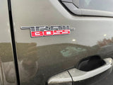 2019-2026 Chevrolet Silverado 1500 2500 3500 HD Trail Boss Door Bed Emblem Red