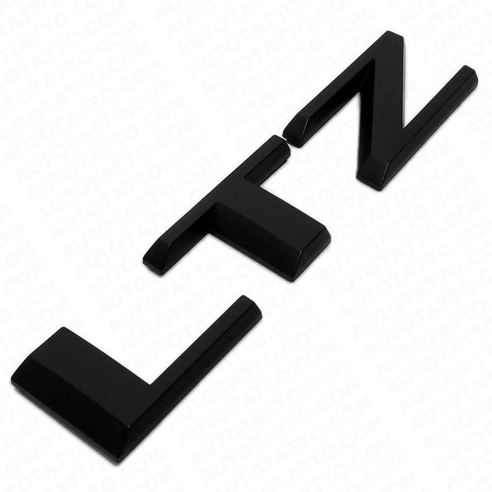 19-22 Matte Black Silverado 1500 Tailgate LTZ Letter Logo Emblem Badge Z71 4x4