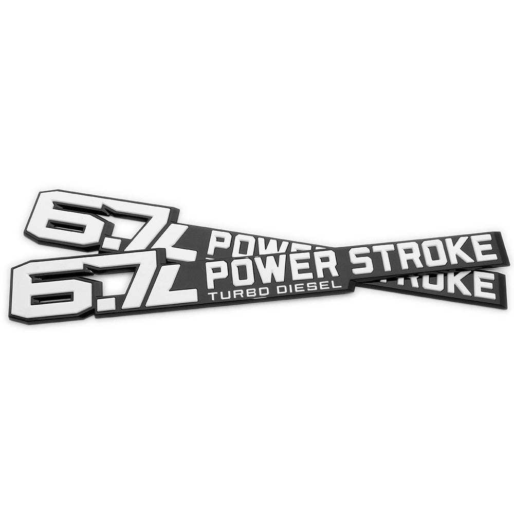 For 23-24-25 Super-Duty F-250 350 450 6.7L Power Stroke Diesel Door Emblem