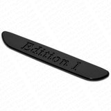 2x 3D Edition 1 Fender Marker Car AMG Logo Badge Emblem Sport Decoration Black