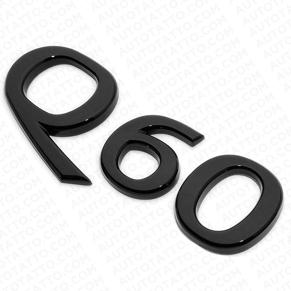 Infiniti Q60 Rear Trunk Logo Letter Badge Emblem Nameplate Sport Gloss Black