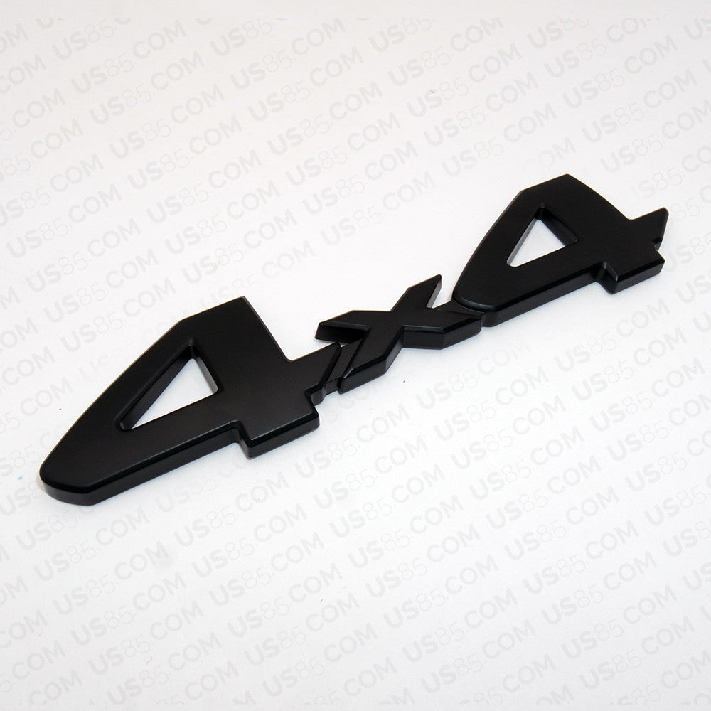 Set 3D Tundra 4x4 I-Force 5.7L V8 TRD PRO Black Out Nameplate Logo Emblem Kit