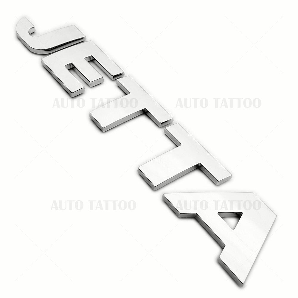 10-21 Volkswagen Jetta Rear Truck Lid Nmaeplate Badge Emblem Chrome
