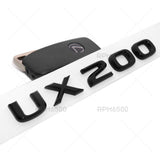 Lexus Liftgate Gloss Black UX 200 Letter Logo Badge Car Emblem Replace F-Sport