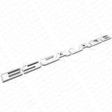 For 15-22 Cadillac Escalade Silver Rear Liftgate Nameplate Emblem Badge