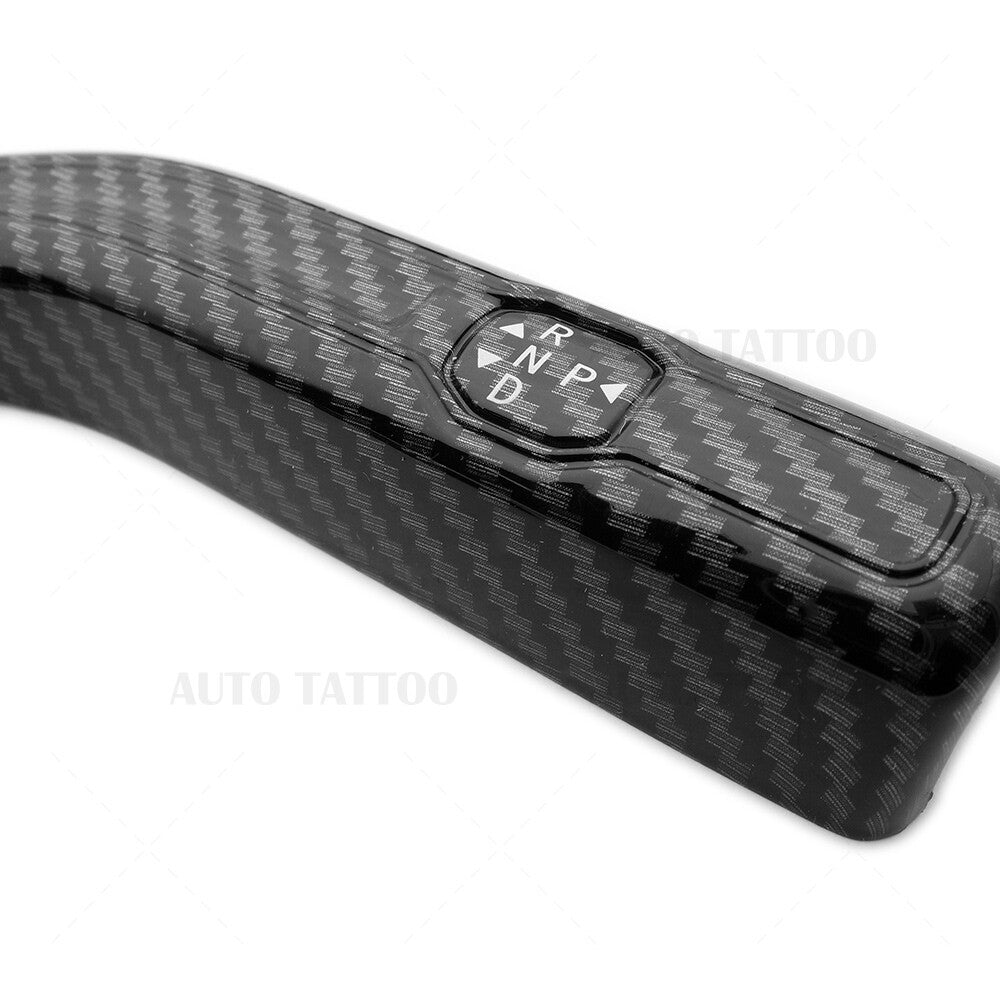Mercedes A CLA GLA GLB Carbon Fiber Steering Wheel Shift Wiper Lever Cover Trim