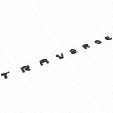 Chevy Traverse Front Door Left or Right Badge Nameplate Logo Emblem Gloss Black